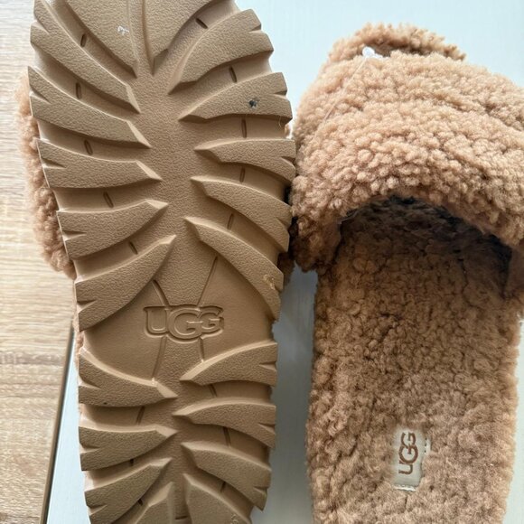 Original UGG Women's Cozetta Curly Slipper Chestnut USA Size 10; EU Size 41 - Picture 2 of 4